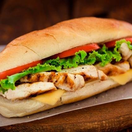 Izgara Tavuklu Sandviç